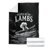 A Little Lamb in the Killer Silence Cute Serial Dog Blanket Pet Lover
