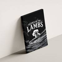 A Little Lamb in the Killer Silence Cute Serial Dog Canvas Wall Art Pet Lover