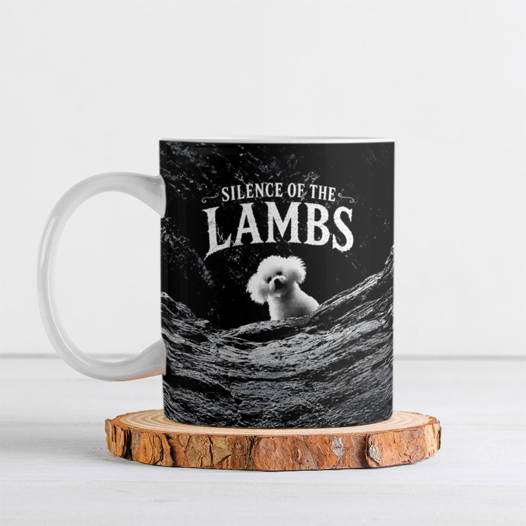 A Little Lamb in the Killer Silence Cute Serial Dog Ceramic Mug Pet Lover