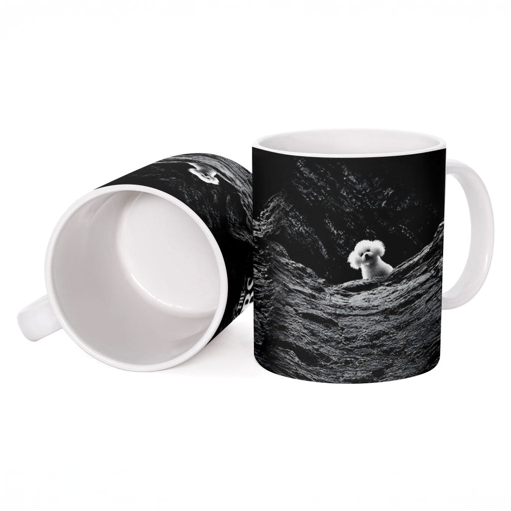 A Little Lamb in the Killer Silence Cute Serial Dog Ceramic Mug Pet Lover