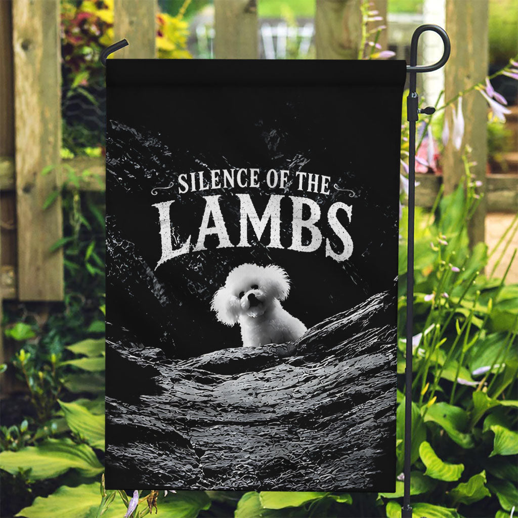 A Little Lamb in the Killer Silence Cute Serial Dog Garden Flag Pet Lover