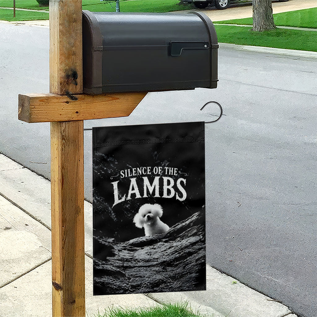 A Little Lamb in the Killer Silence Cute Serial Dog Garden Flag Pet Lover