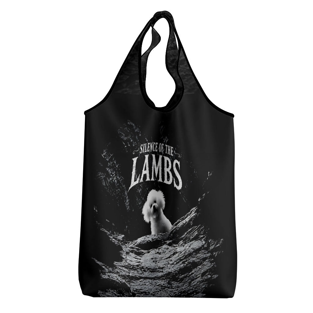 A Little Lamb in the Killer Silence Cute Serial Dog Grocery Bag Pet Lover