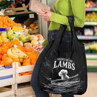 A Little Lamb in the Killer Silence Cute Serial Dog Grocery Bag Pet Lover