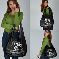 A Little Lamb in the Killer Silence Cute Serial Dog Grocery Bag Pet Lover