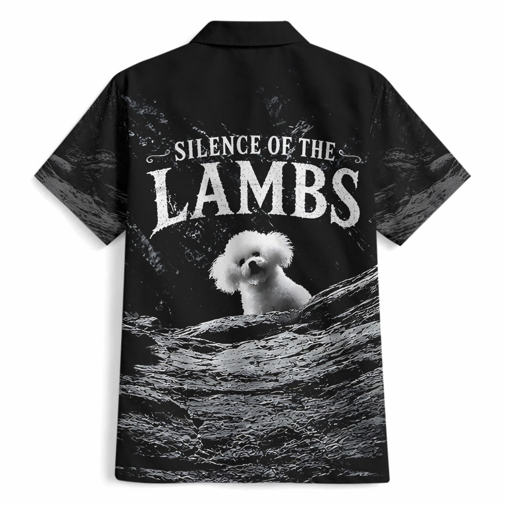 A Little Lamb in the Killer Silence Cute Serial Dog Hawaiian Shirt Pet Lover