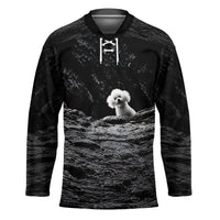 A Little Lamb in the Killer Silence Cute Serial Dog Hockey Jersey Pet Lover