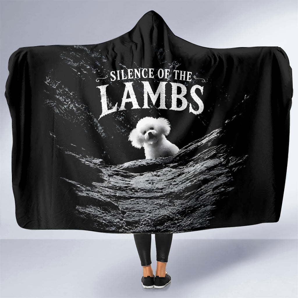 A Little Lamb in the Killer Silence Cute Serial Dog Hooded Blanket Pet Lover
