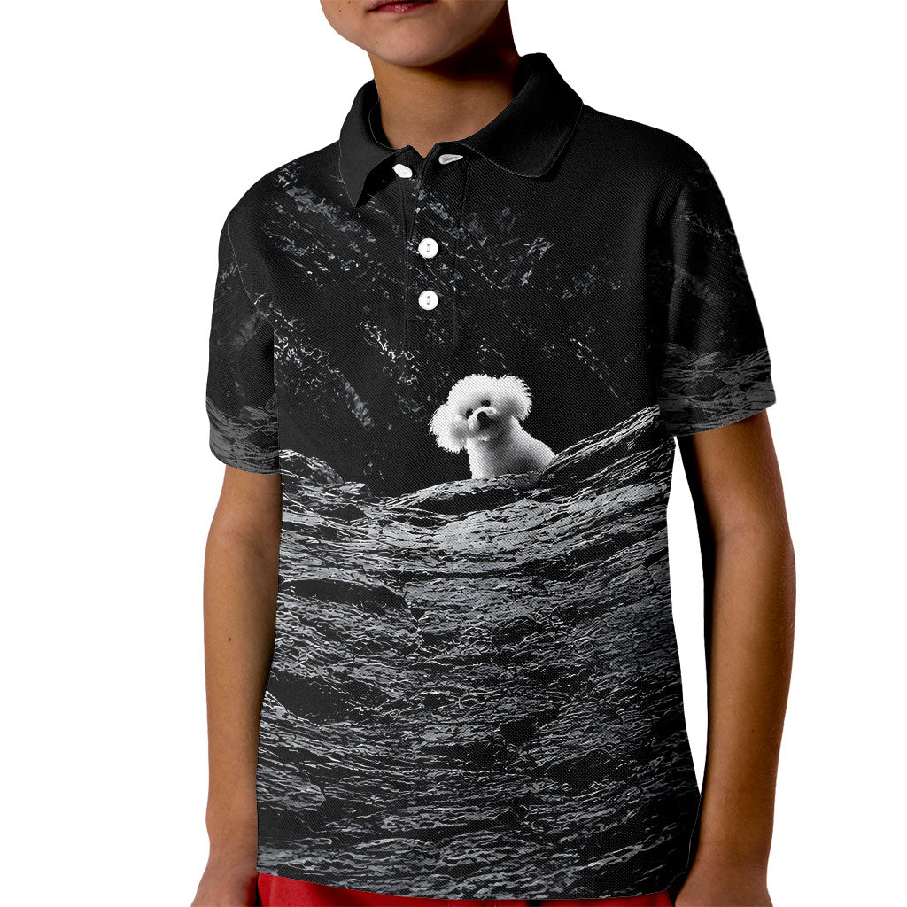 A Little Lamb in the Killer Silence Cute Serial Dog Kid Polo Shirt Pet Lover