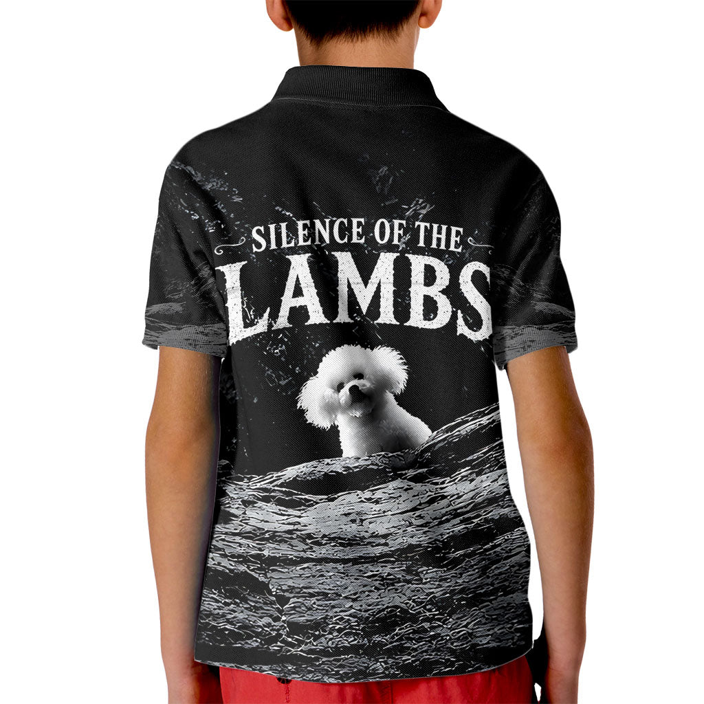 A Little Lamb in the Killer Silence Cute Serial Dog Kid Polo Shirt Pet Lover