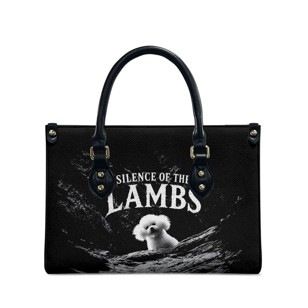 A Little Lamb in the Killer Silence Cute Serial Dog Leather Bag Pet Lover