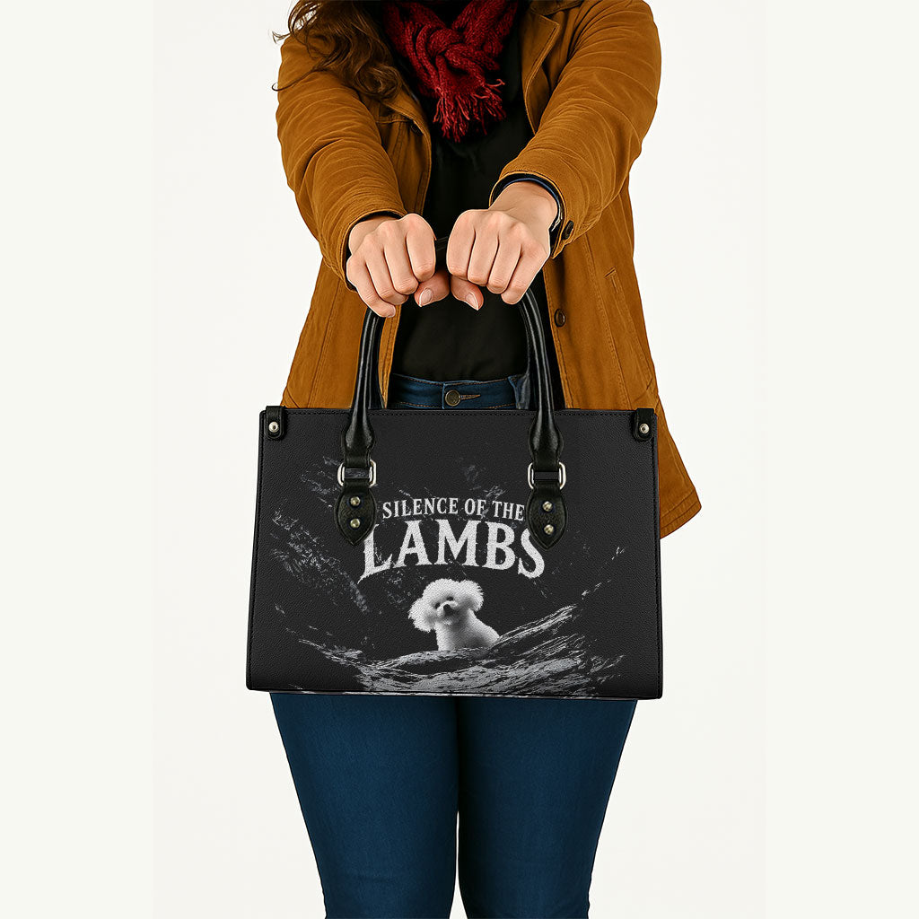 A Little Lamb in the Killer Silence Cute Serial Dog Leather Bag Pet Lover