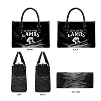 A Little Lamb in the Killer Silence Cute Serial Dog Leather Bag Pet Lover