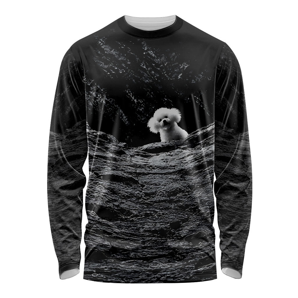 A Little Lamb in the Killer Silence Cute Serial Dog Long Sleeve Shirt Pet Lover