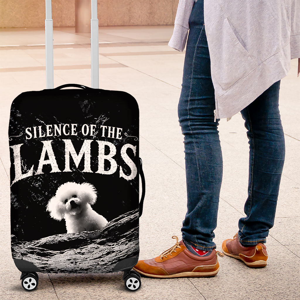 A Little Lamb in the Killer Silence Cute Serial Dog Luggage Cover Pet Lover