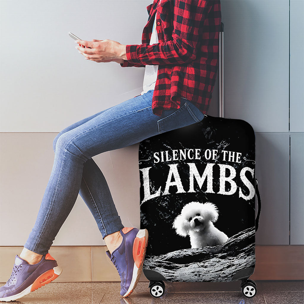 A Little Lamb in the Killer Silence Cute Serial Dog Luggage Cover Pet Lover