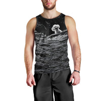 A Little Lamb in the Killer Silence Cute Serial Dog Men Tank Top Pet Lover