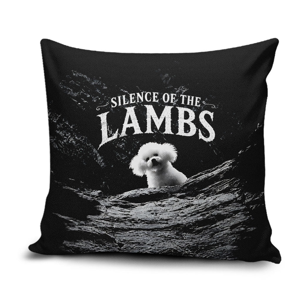 A Little Lamb in the Killer Silence Cute Serial Dog Pillow Cover Pet Lover