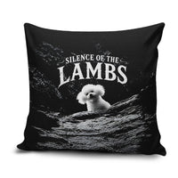 A Little Lamb in the Killer Silence Cute Serial Dog Pillow Cover Pet Lover