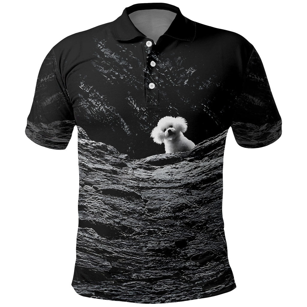 A Little Lamb in the Killer Silence Cute Serial Dog Polo Shirt Pet Lover
