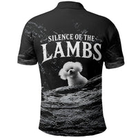 A Little Lamb in the Killer Silence Cute Serial Dog Polo Shirt Pet Lover