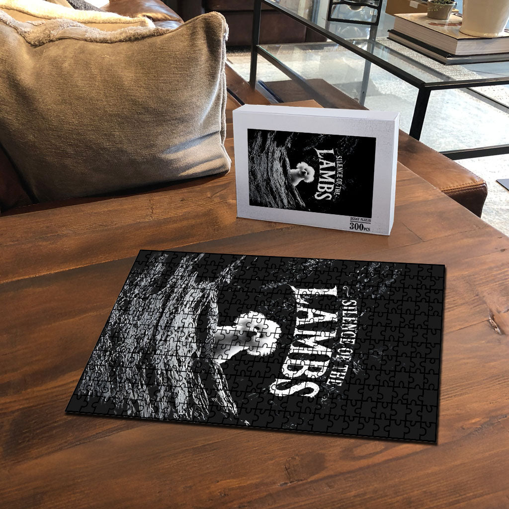 A Little Lamb in the Killer Silence Cute Serial Dog Puzzle Pet Lover