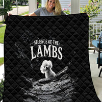 A Little Lamb in the Killer Silence Cute Serial Dog Quilt Pet Lover