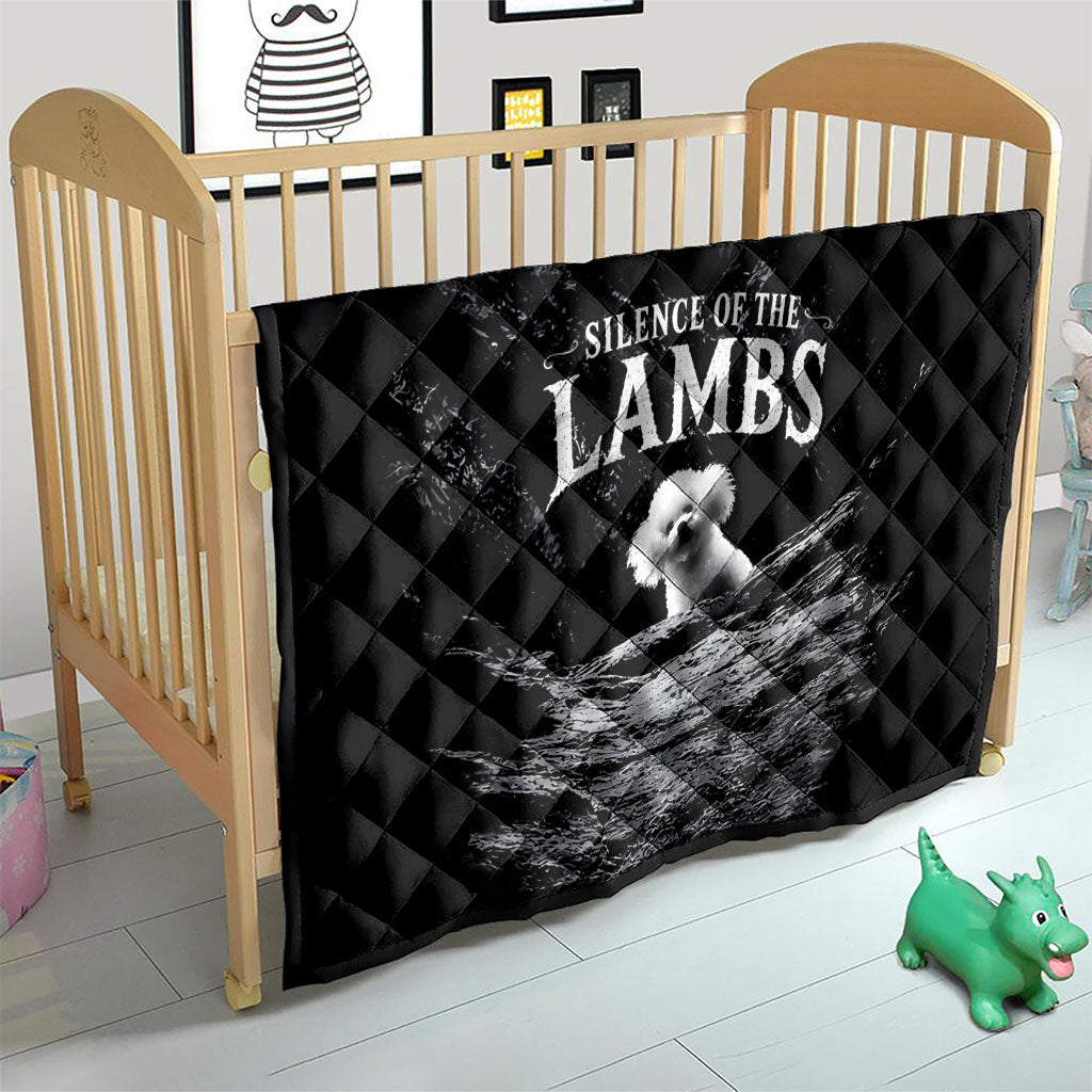 A Little Lamb in the Killer Silence Cute Serial Dog Quilt Pet Lover