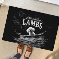 A Little Lamb in the Killer Silence Cute Serial Dog Rubber Doormat Pet Lover