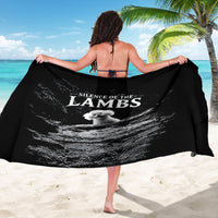 A Little Lamb in the Killer Silence Cute Serial Dog Sarong Pet Lover