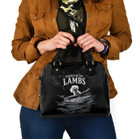 A Little Lamb in the Killer Silence Cute Serial Dog Shoulder Handbag Pet Lover
