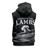 A Little Lamb in the Killer Silence Cute Serial Dog Sleeveless Hoodie Pet Lover