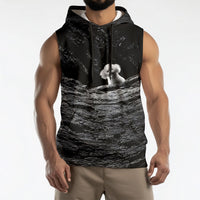 A Little Lamb in the Killer Silence Cute Serial Dog Sleeveless Hoodie Pet Lover