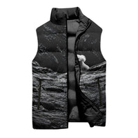 A Little Lamb in the Killer Silence Cute Serial Dog Sleeveless Puffer Jacket Pet Lover