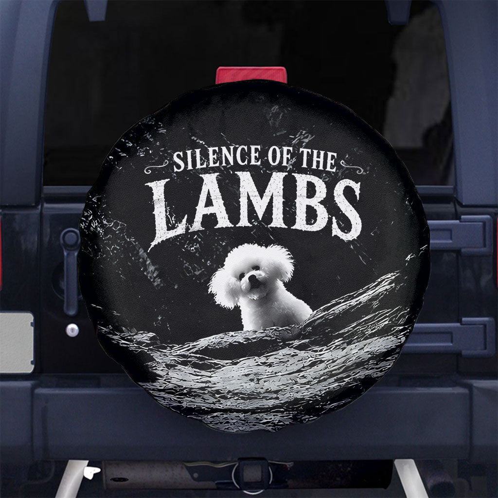 A Little Lamb in the Killer Silence Cute Serial Dog Spare Tire Cover Pet Lover