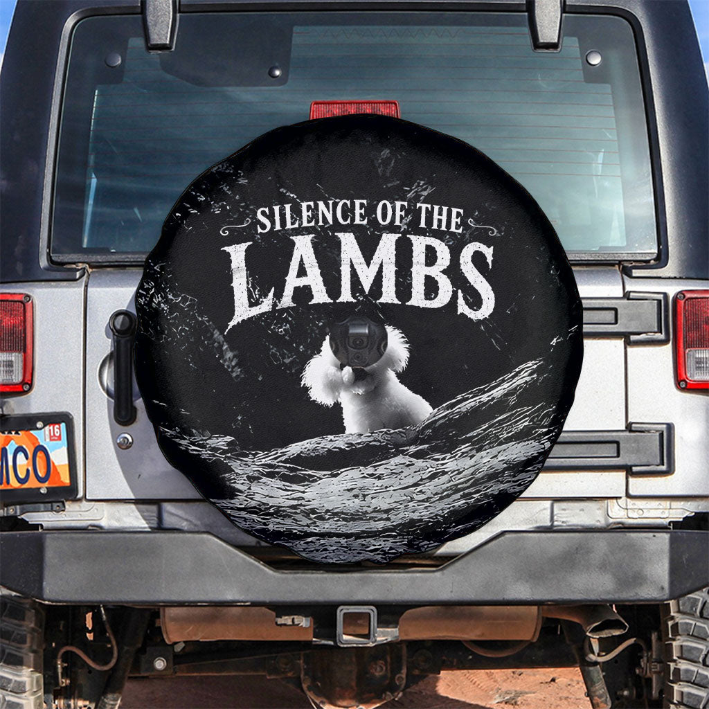 A Little Lamb in the Killer Silence Cute Serial Dog Spare Tire Cover Pet Lover