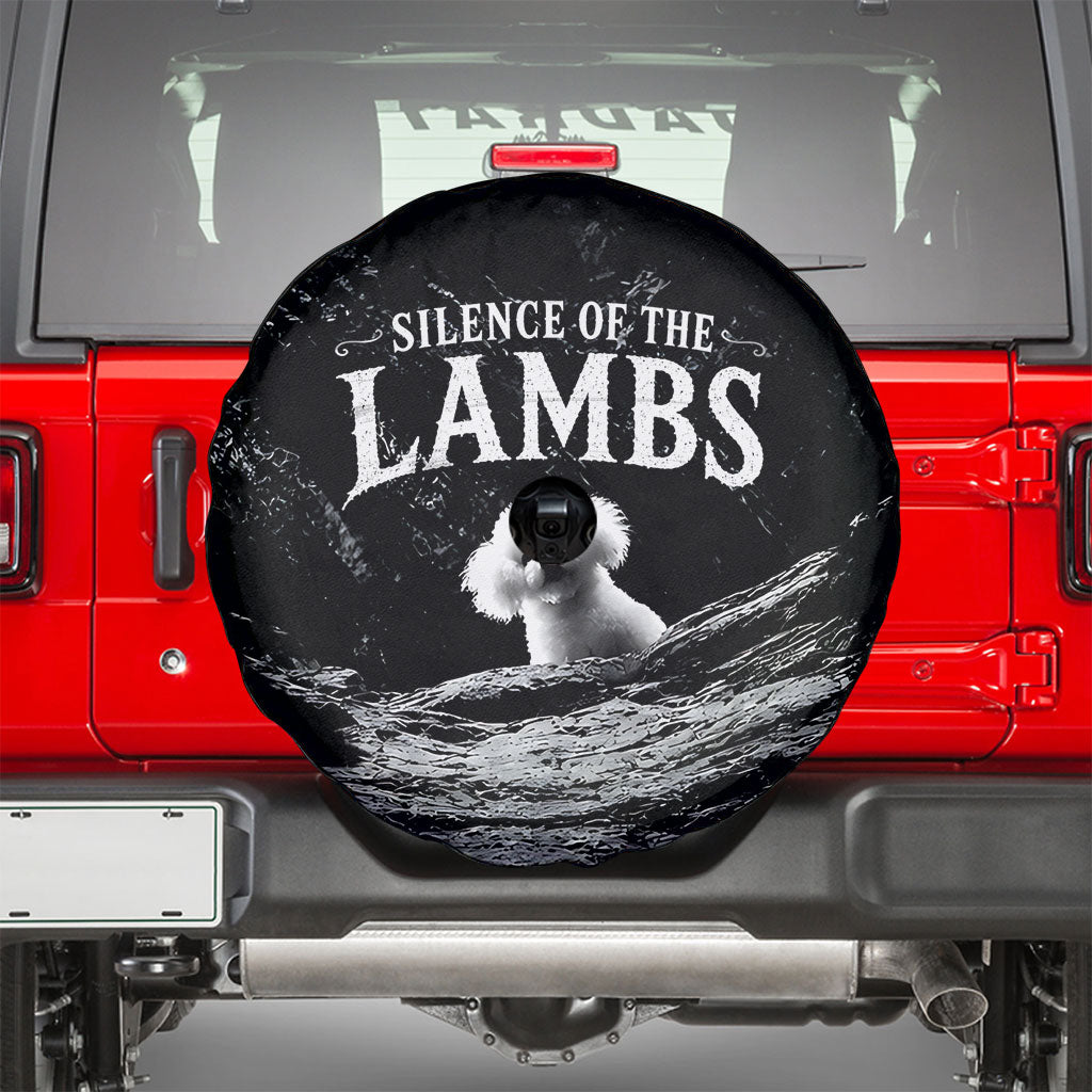 A Little Lamb in the Killer Silence Cute Serial Dog Spare Tire Cover Pet Lover