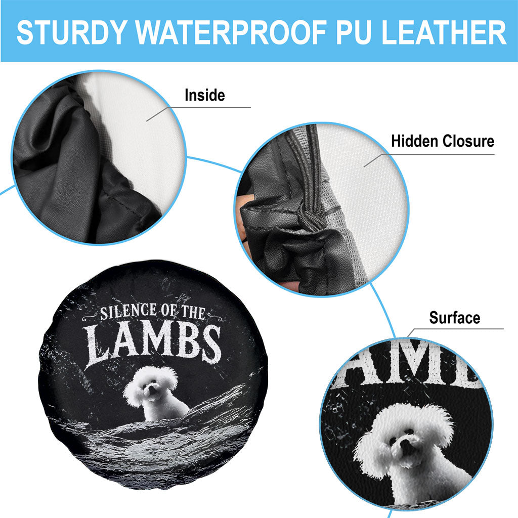 A Little Lamb in the Killer Silence Cute Serial Dog Spare Tire Cover Pet Lover