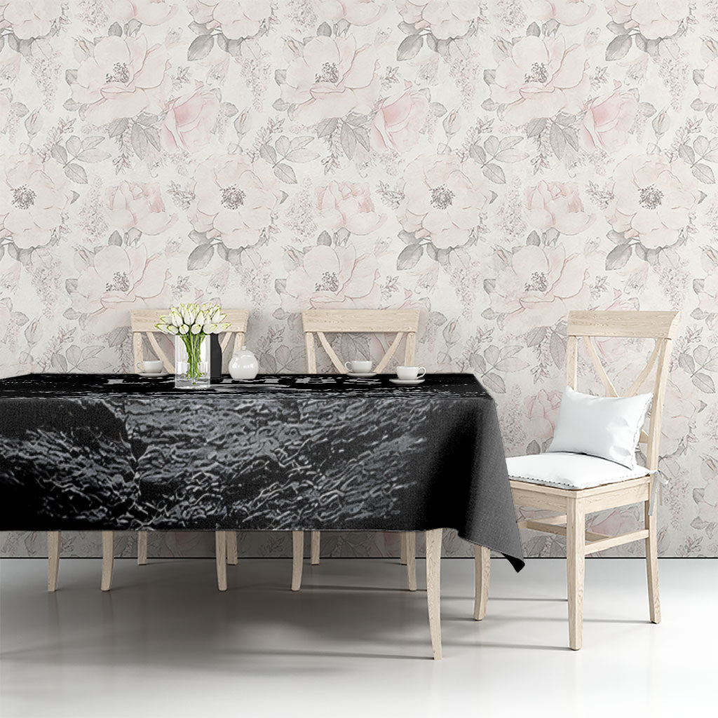 A Little Lamb in the Killer Silence Cute Serial Dog Tablecloth Pet Lover