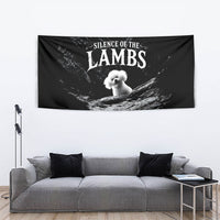 A Little Lamb in the Killer Silence Cute Serial Dog Tapestry Pet Lover