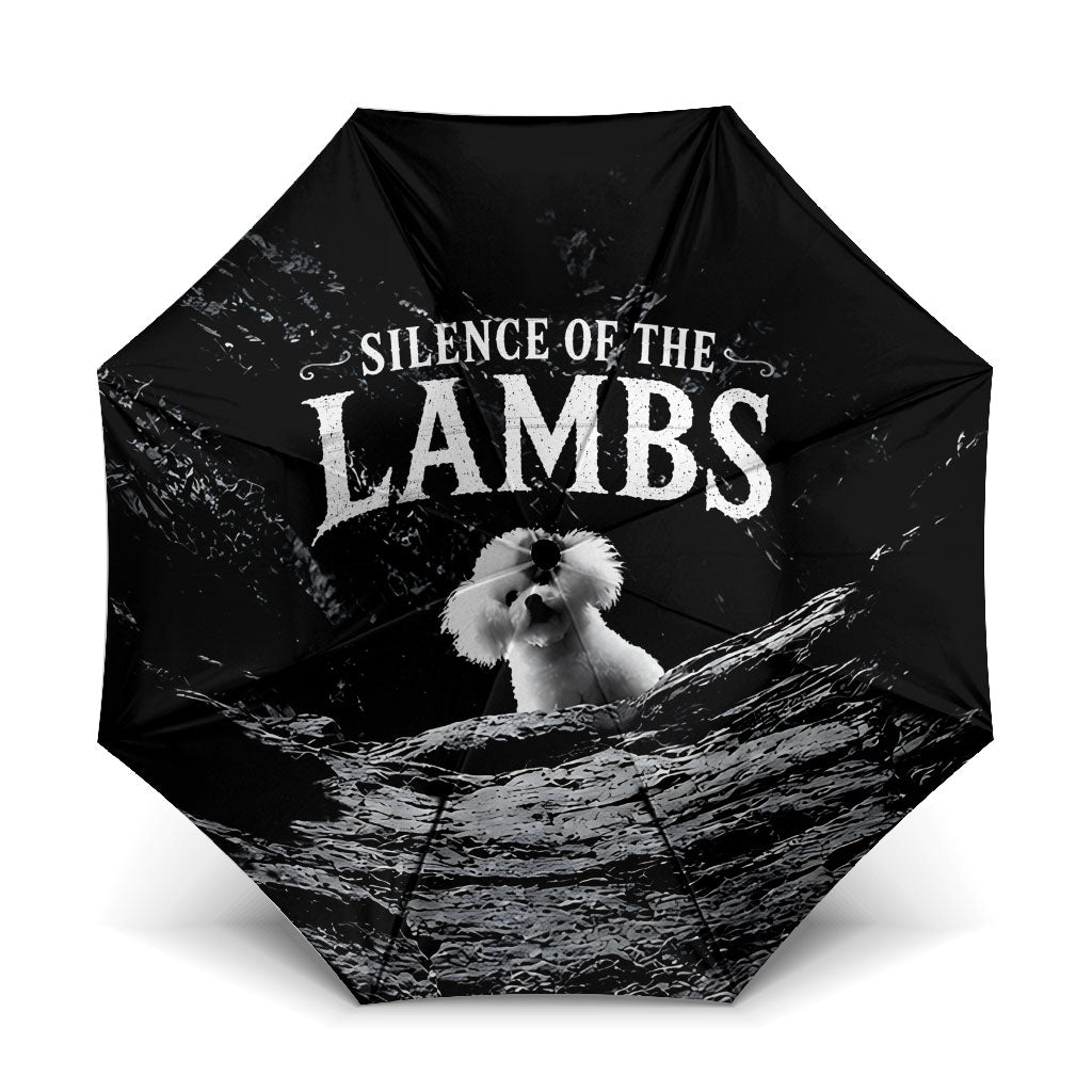 A Little Lamb in the Killer Silence Cute Serial Dog Umbrella Pet Lover