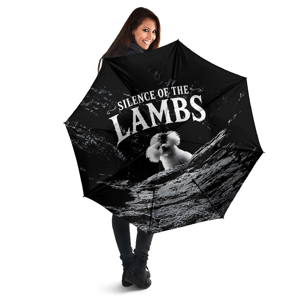 A Little Lamb in the Killer Silence Cute Serial Dog Umbrella Pet Lover