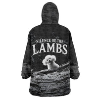 A Little Lamb in the Killer Silence Cute Serial Dog Wearable Blanket Hoodie Pet Lover