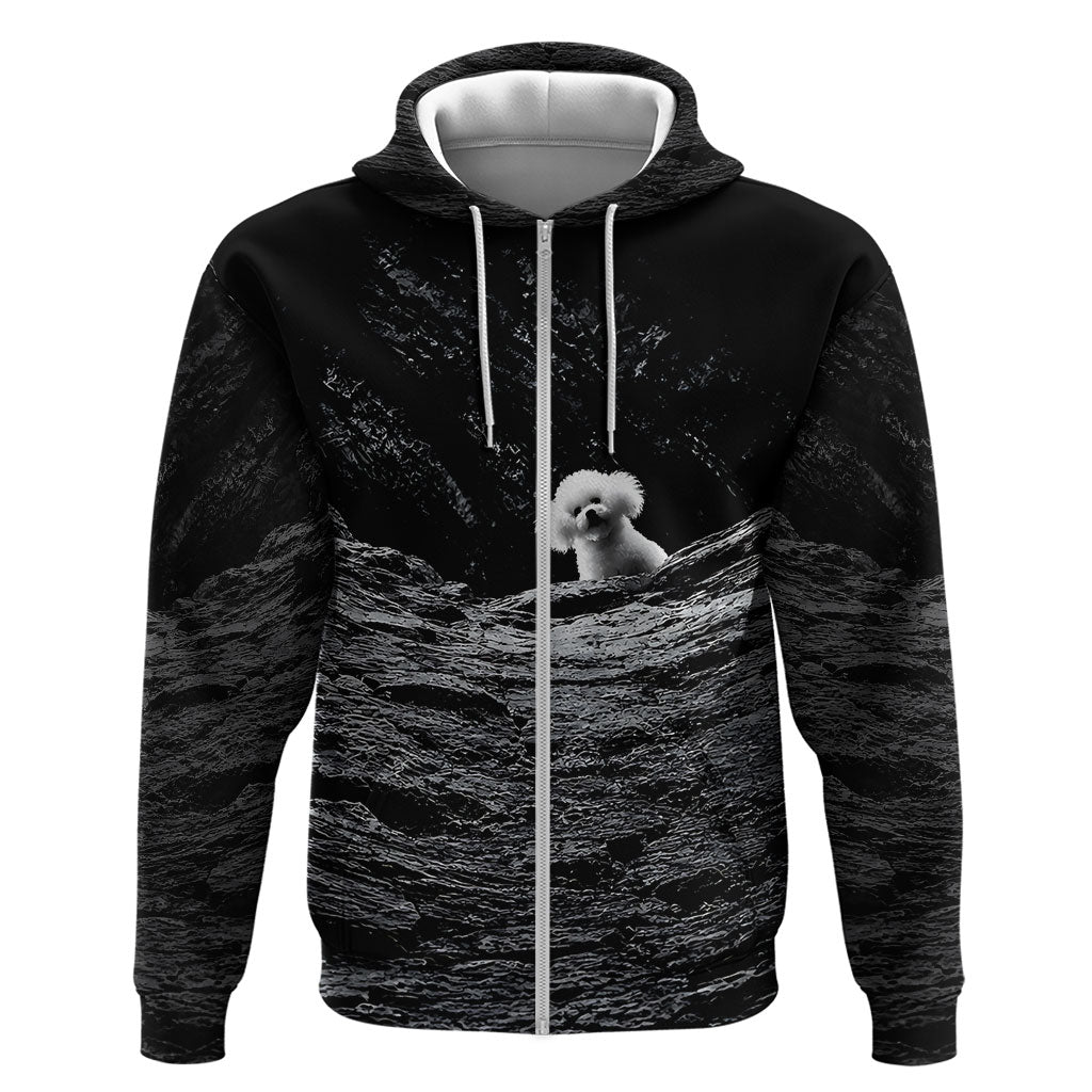 A Little Lamb in the Killer Silence Cute Serial Dog Zip Hoodie Pet Lover