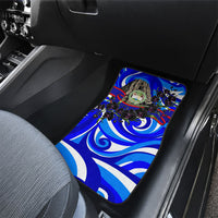 Belize Independence Day 1981 Car Mats Toucan Mayan Pyramid Black Orchid Patriotic