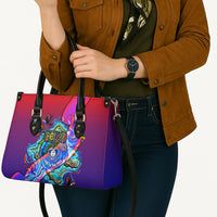 Belize Independence Day September 21 Leather Bag Vibrant Tropical Sea Turtle Patriotic