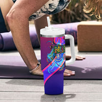 Belize Independence Day September 21 Tumbler With Handle Vibrant Tropical Sea Turtle Patriotic