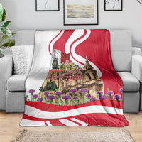 Malta Independence Day Blanket Maltese Flag Cross Knight Born By The Sea