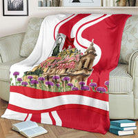 Malta Independence Day Blanket Maltese Flag Cross Knight Born By The Sea