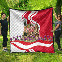 Malta Independence Day Quilt Maltese Flag Cross Knight Born By The Sea